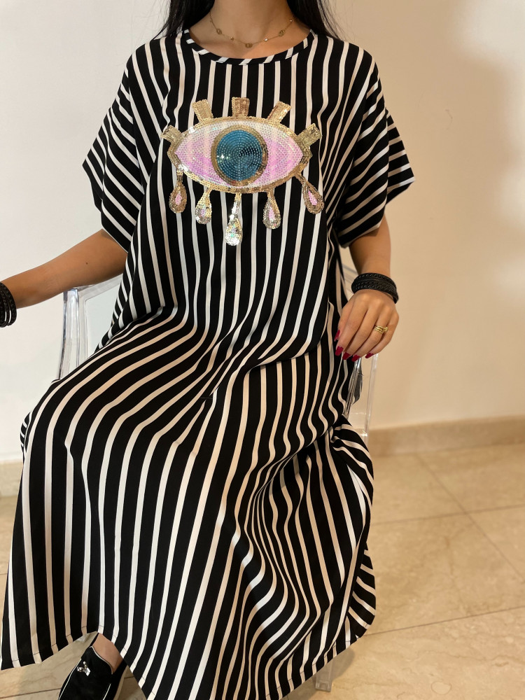 ثويب  العين الزرقاء الدامعة خفيف لطيف بارد ومناسب لكل وقت بإضافة مميزة