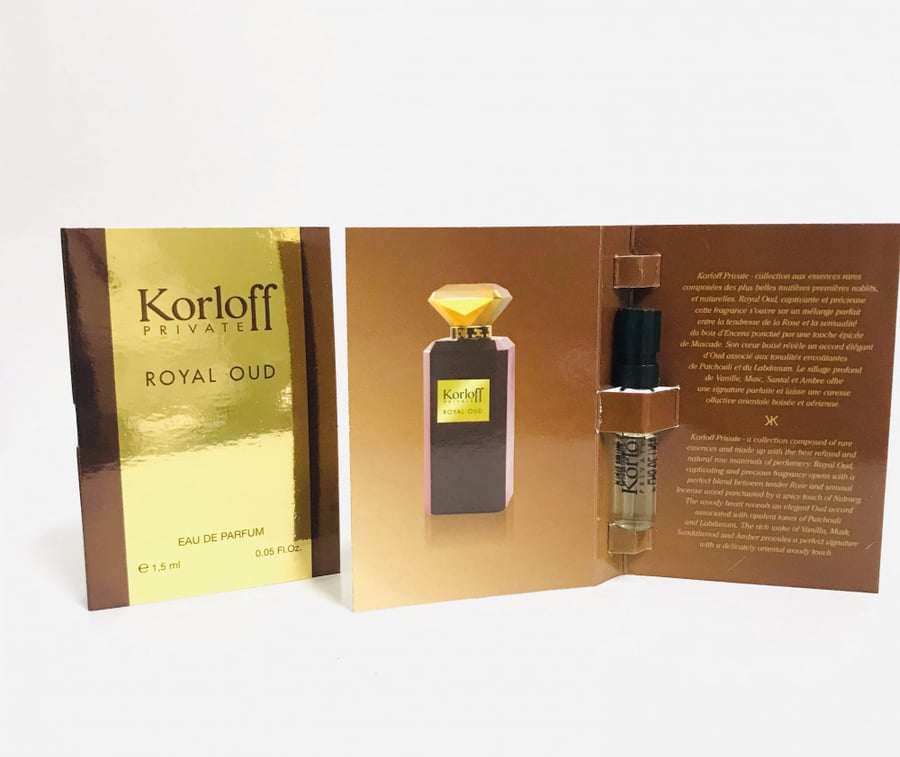عينة عطر رويال عود من كورلوف