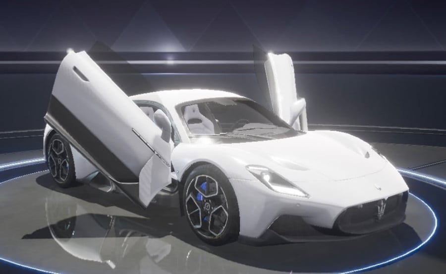 Maserati car white