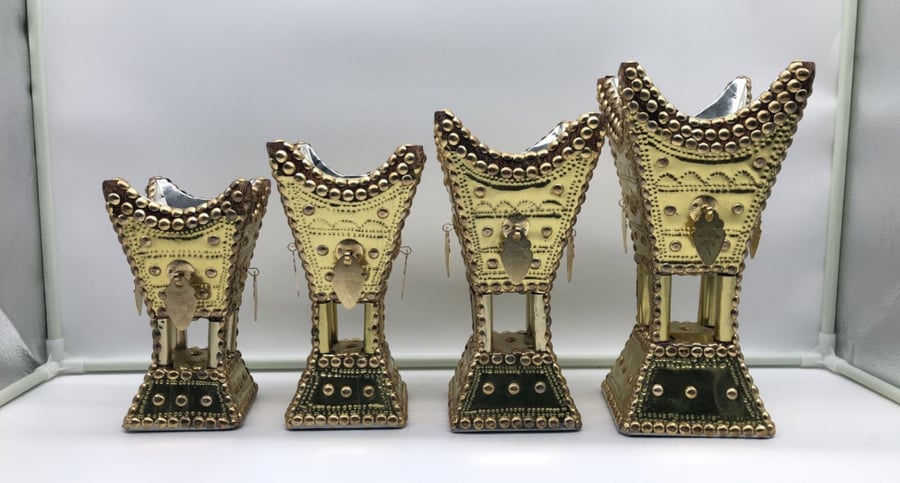 طقم مباخر حائلي بحلق من جميع الجهات