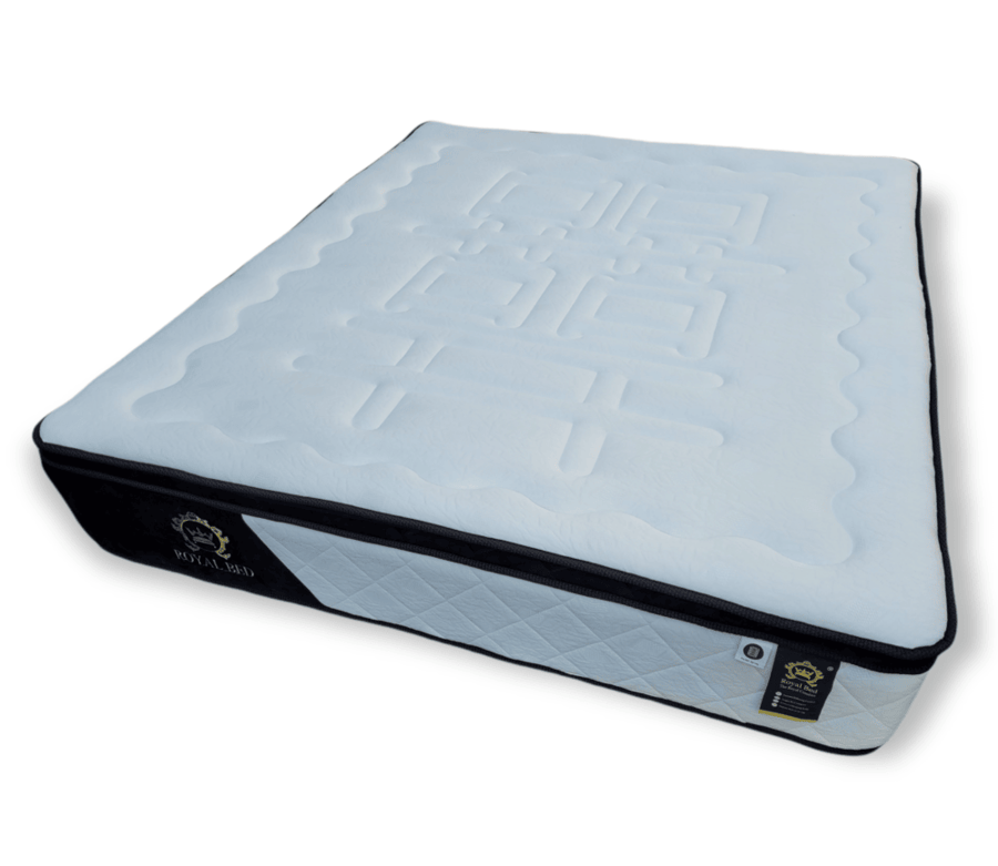 Royal Bed Blue Top Mattress 30cm Pocket Spring 200*180