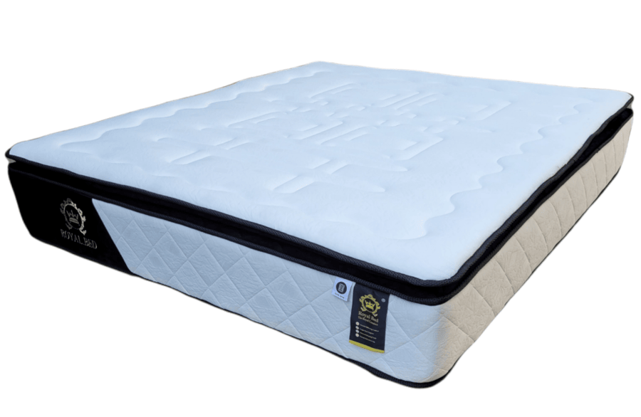 Royal Bed Blue Top Mattress 30cm Pocket Spring 200*180