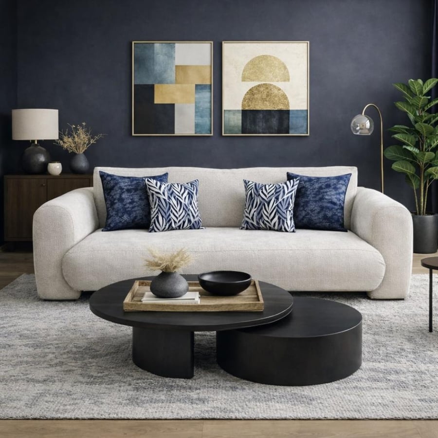 صوفا تايم  بوكليه مخملي sofa time