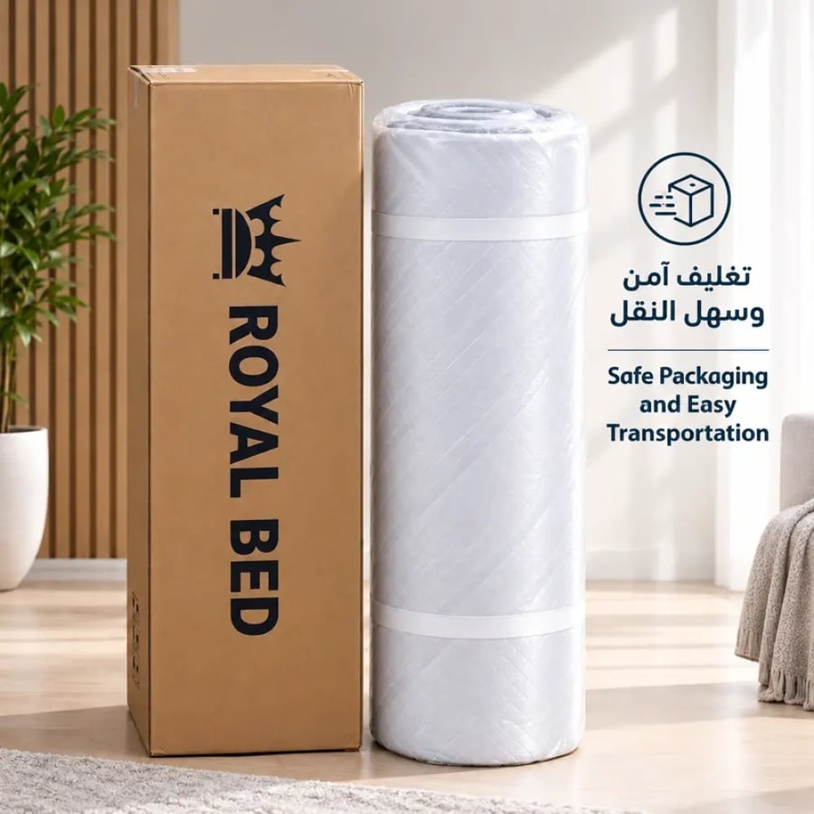 مرتبة رويال بد الإسفنجية 20 سم – 120×190