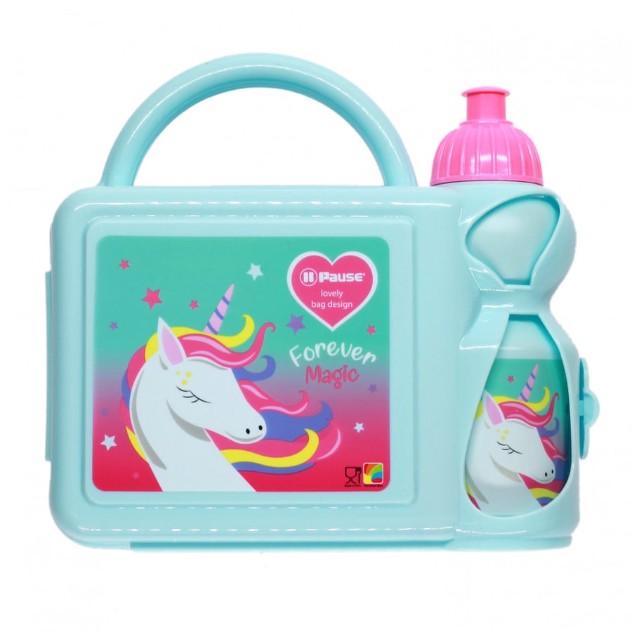 بوز- طقم علبة غداء و زمزمية - Pause Lunch Box Set