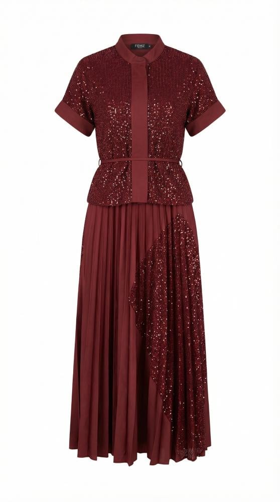 Burgandy Glow Set