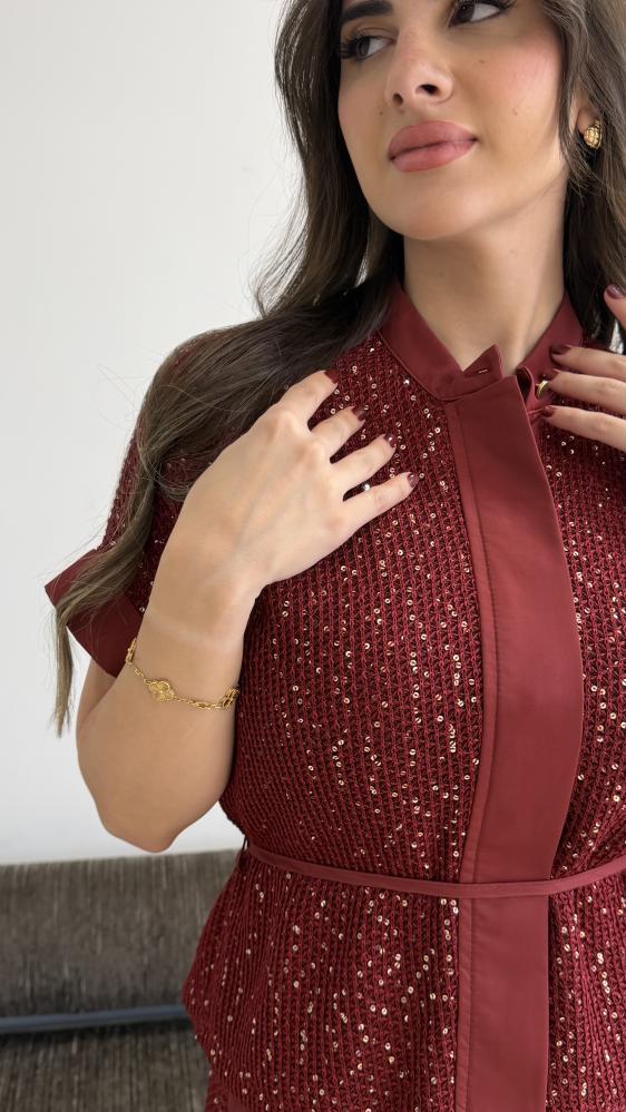 Burgandy Glow Set