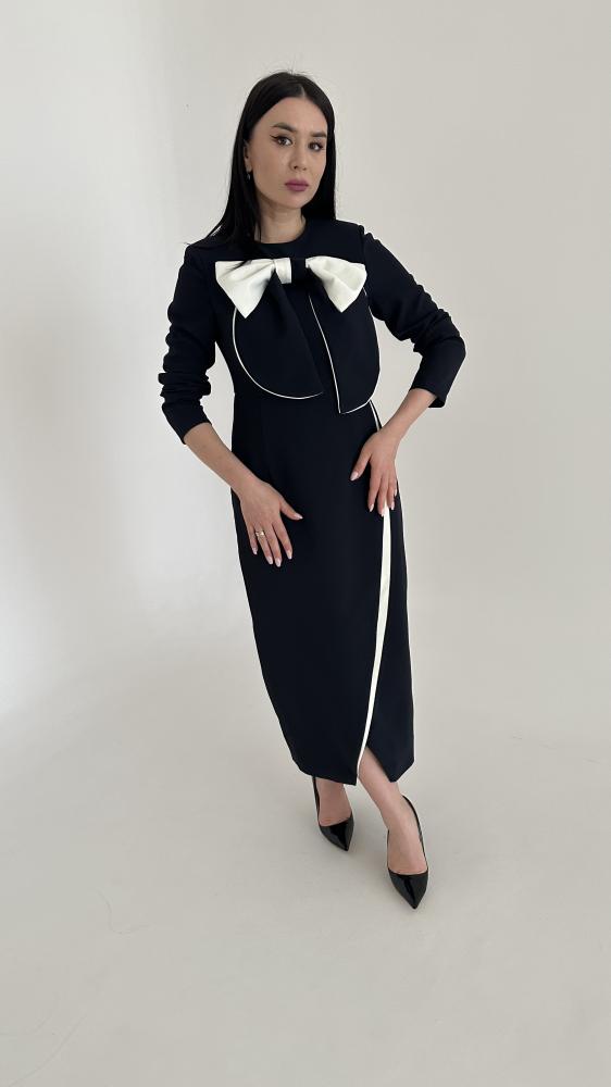 Crepe Bow Dresse