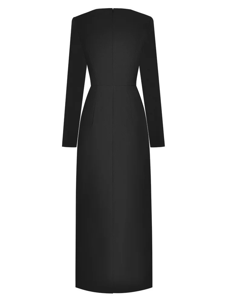 Crepe Bow Dresse
