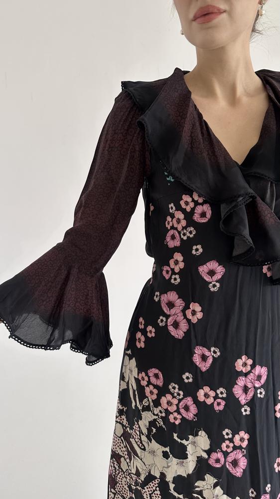 Black Orchid Elegance Dress