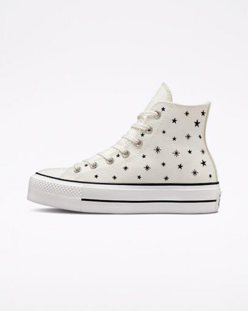 Chuck Taylor All Star Lift Platform Embroidered Stars