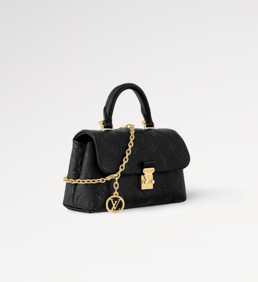 LV Nano Madeleine  in black