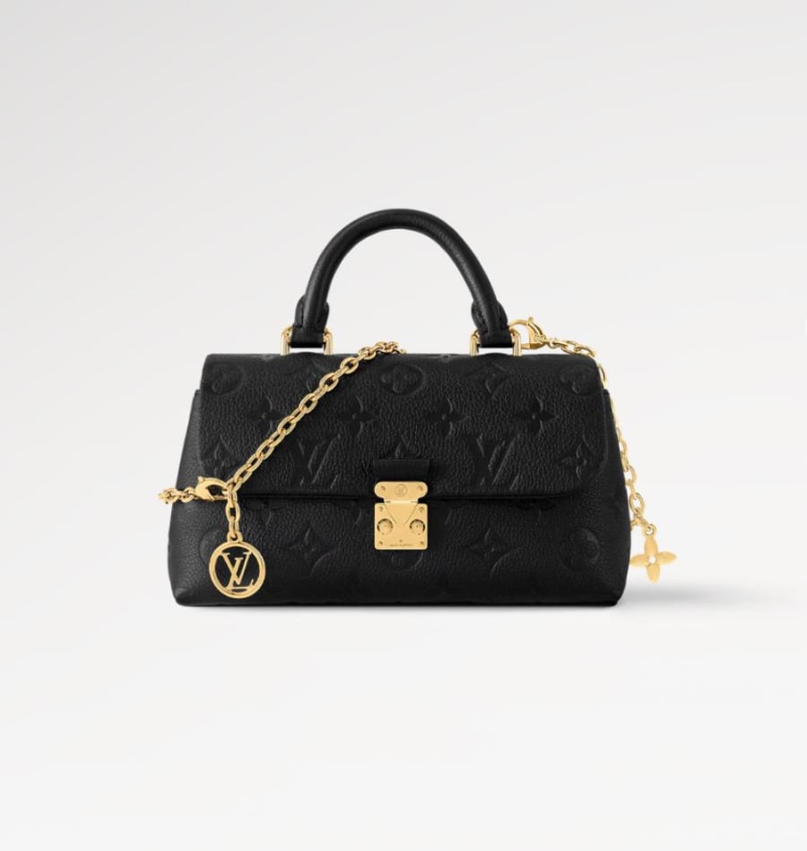 LV Nano Madeleine  in black