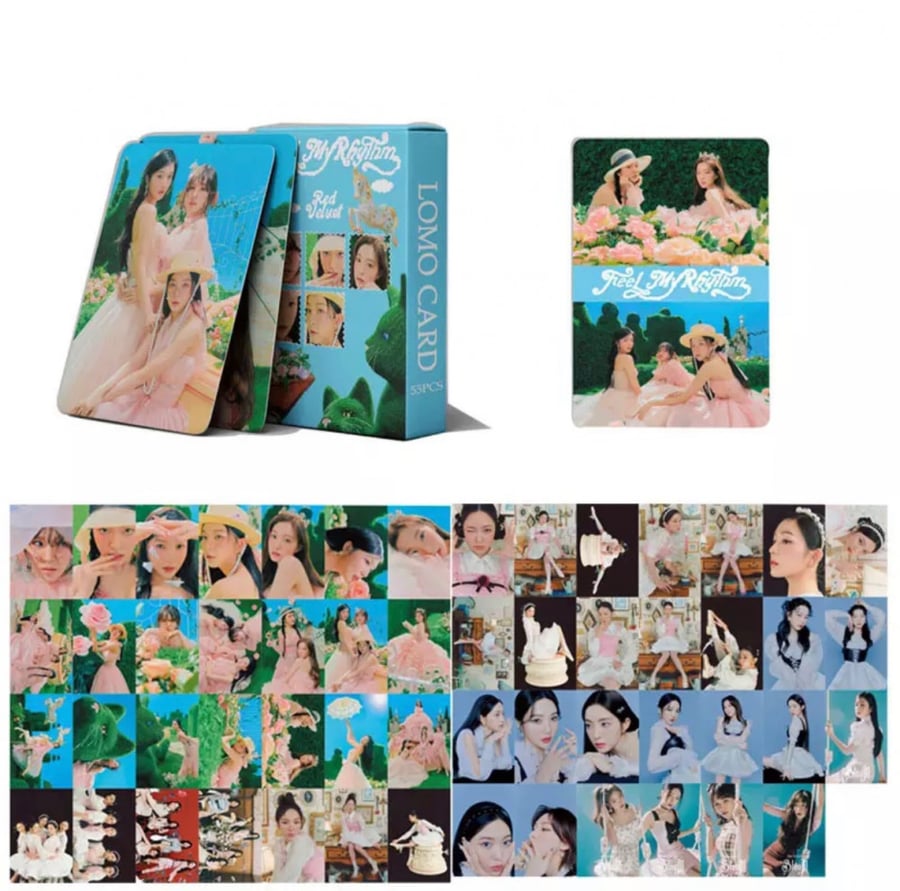 Lomo card red velvet