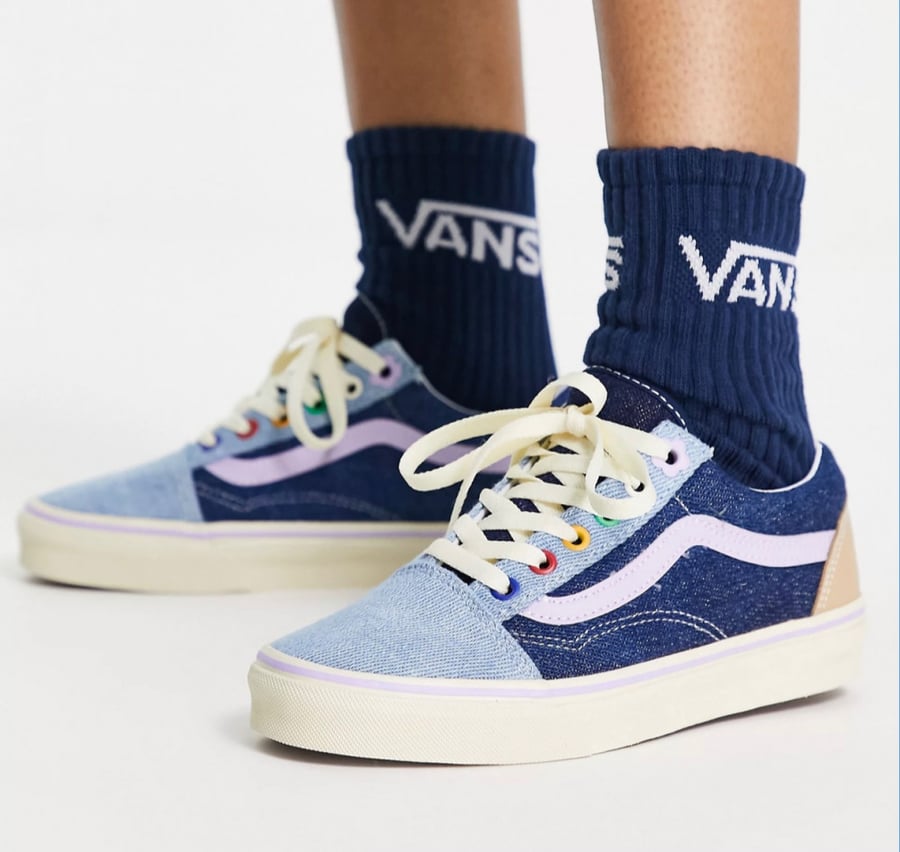 Vans Old Skool sneakers in demin blue