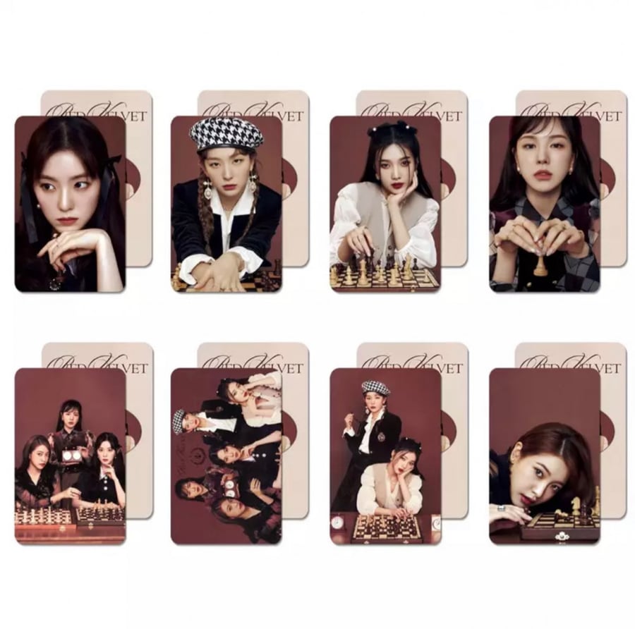 Lomo card red velvet