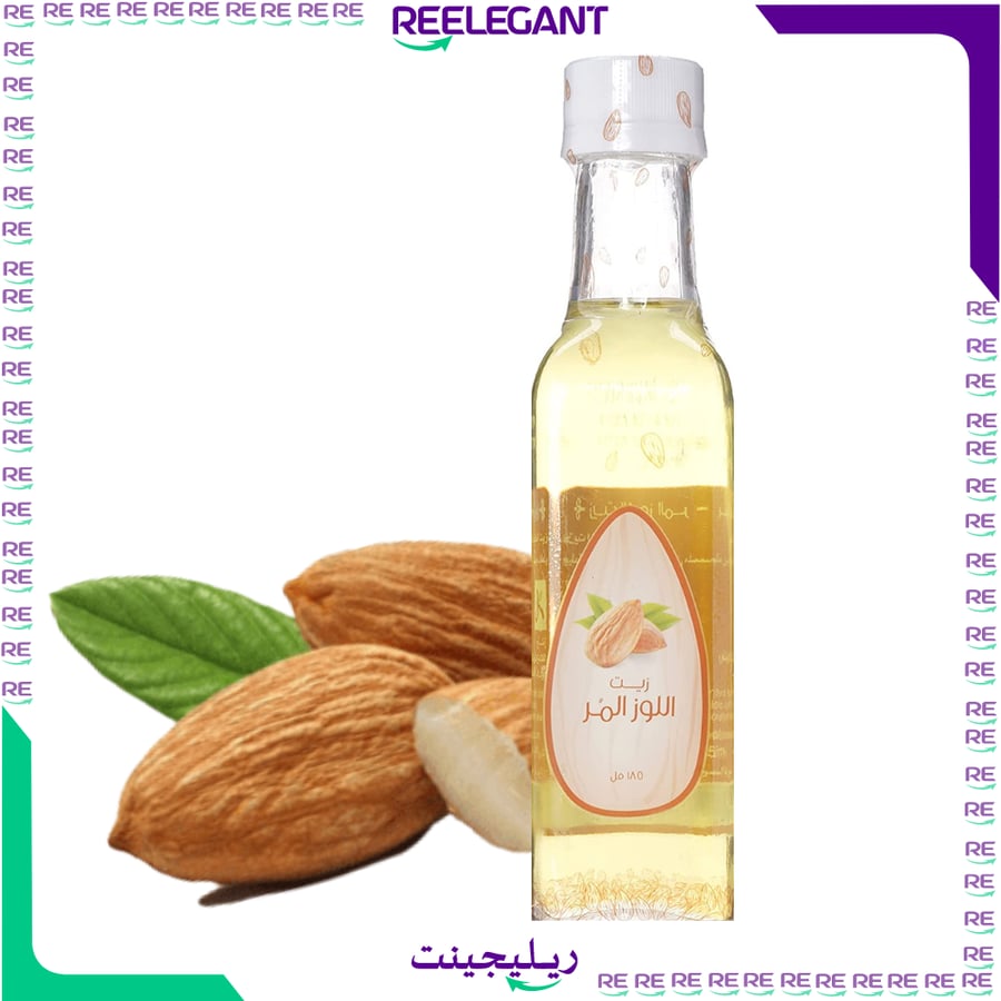 زيت اللوز المر  للتبيض الجسم وتنعيم البشره فعال من افضل الزيوت
