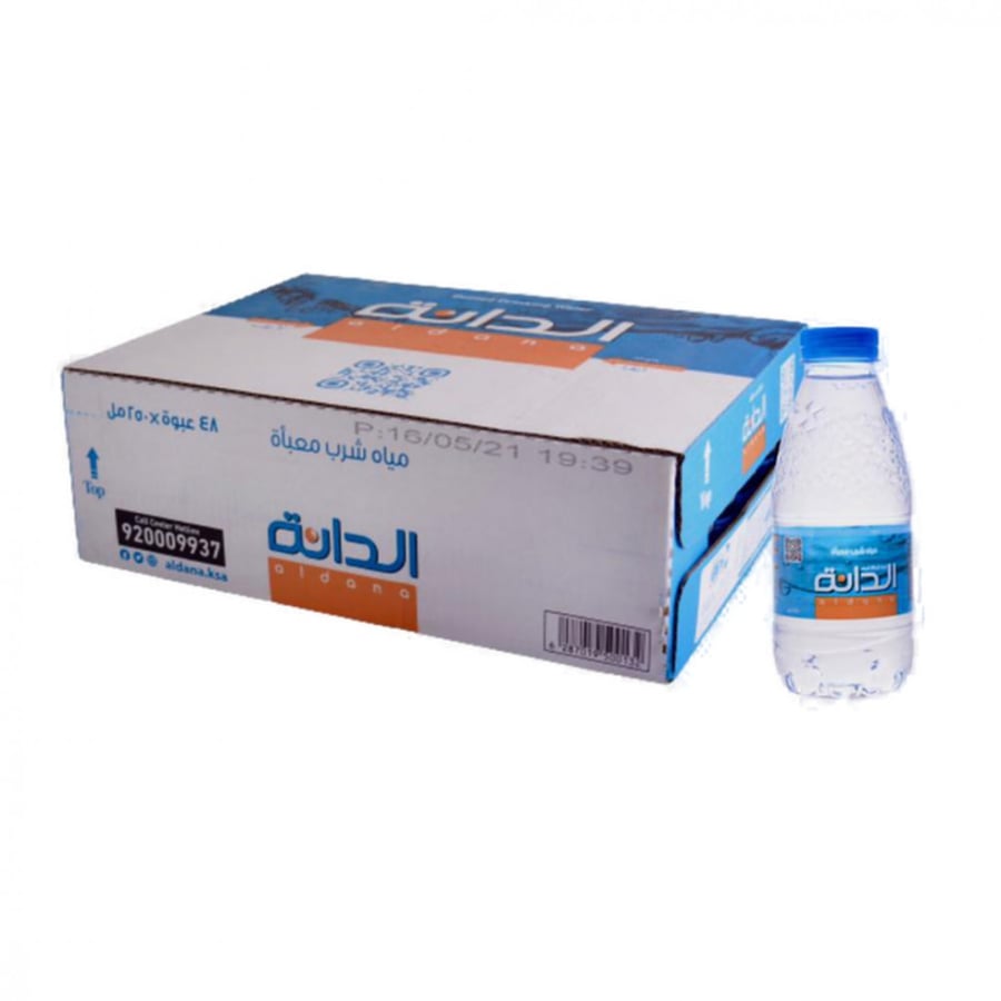مياه الدانة 250 ملم ( 48 عبوة)