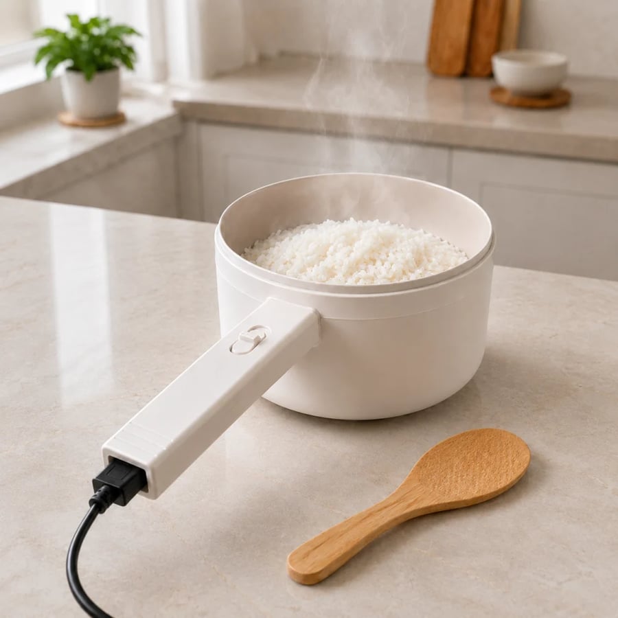 Multifunction Electric Cooker with Steamer 1.8L