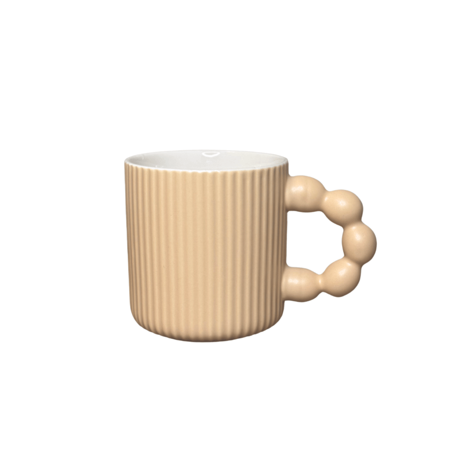 كوب سيراميك بلون وردي 350ml