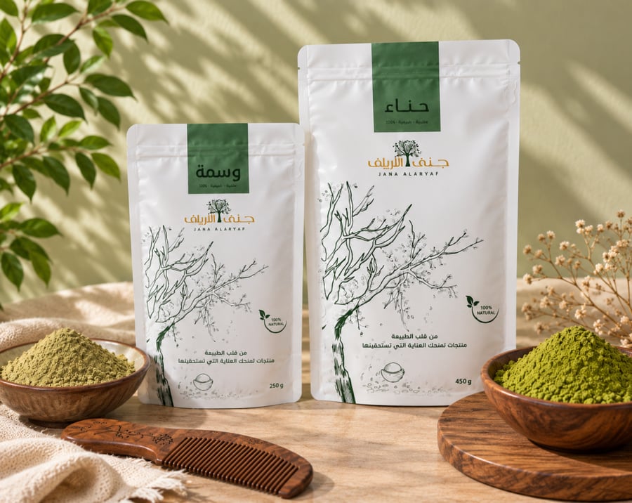 بكج الحناء والوسمة