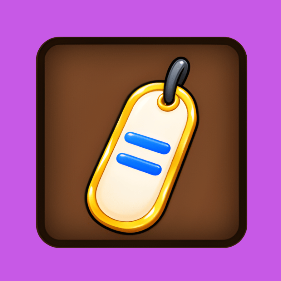 Name Tag - ماب ركوب الحيوانات