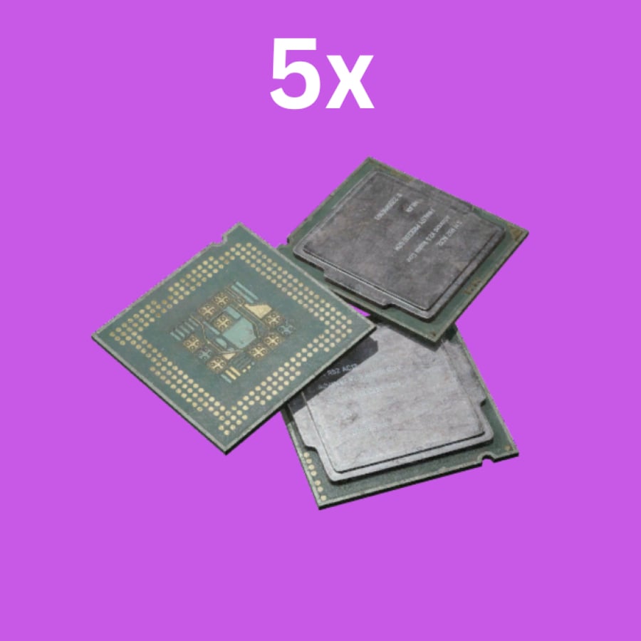 5 pieces Processor