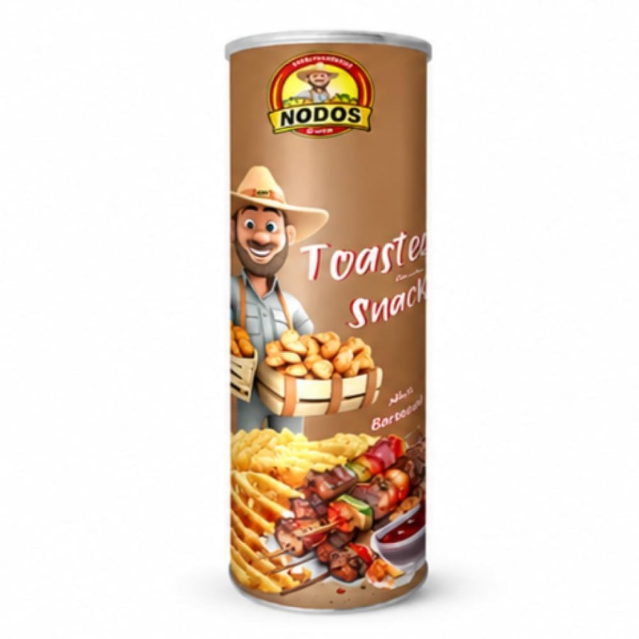 شيبس نودوس بنكهة الباربكيو 90 جم – Nodos Barbecue Snack