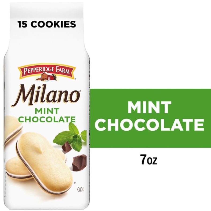 كوكيز ميلانو بالشوكولاتة والنعناع من بيبردج فارم 198 جم – Pepperidge Farm Milano Mint Chocolate Cookies