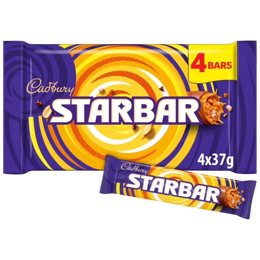 شوكولاتة كادبوري ستار بار – Cadbury Starbar (4 قطع)