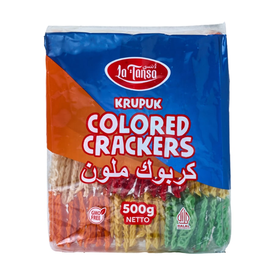 كروبوك ملون مدور - 500 جرام