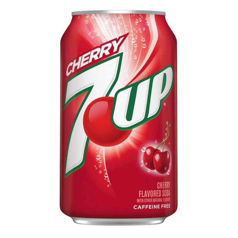 سفن اب 7UP مشروب غازي بنكهة الكرز امريكي 355 مل