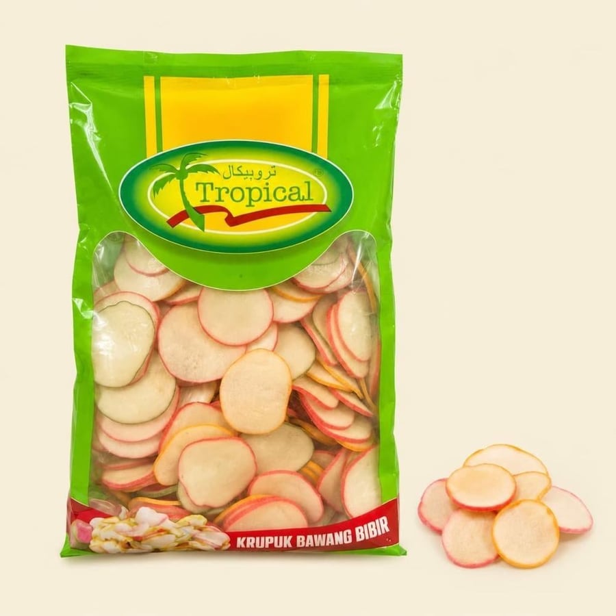 كروبوك بوانج بیبیر تروبيال 400 جم | Tropical Kupuk Bawang Bibir
