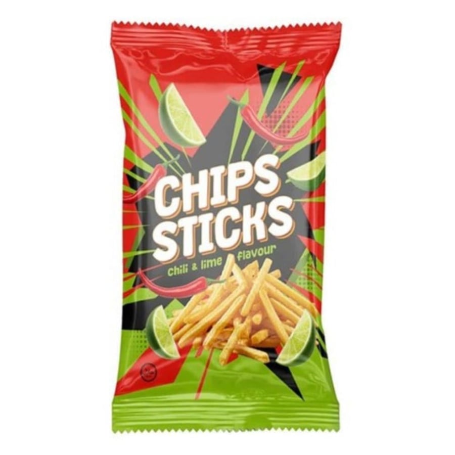 شيبس ستكس بالفلفل الحار والليمون 90 جم – Chips Sticks Chili & Lime