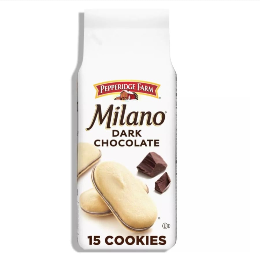 كوكيز ميلانو بالشوكولاتة الداكنة من بيبردج فارم 170 جم – Pepperidge Farm Milano Dark Chocolate Cookies