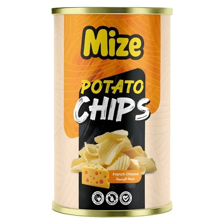 ميز رقائق بطاطس بنكهة الجبنة الفرنسية – Mize Potato Chips French Cheese