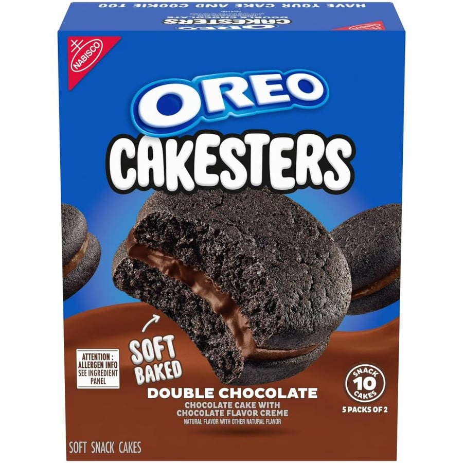 أوريو كيكسترز دبل شوكليت  Oreo Cakesters Double Chocolate Soft B