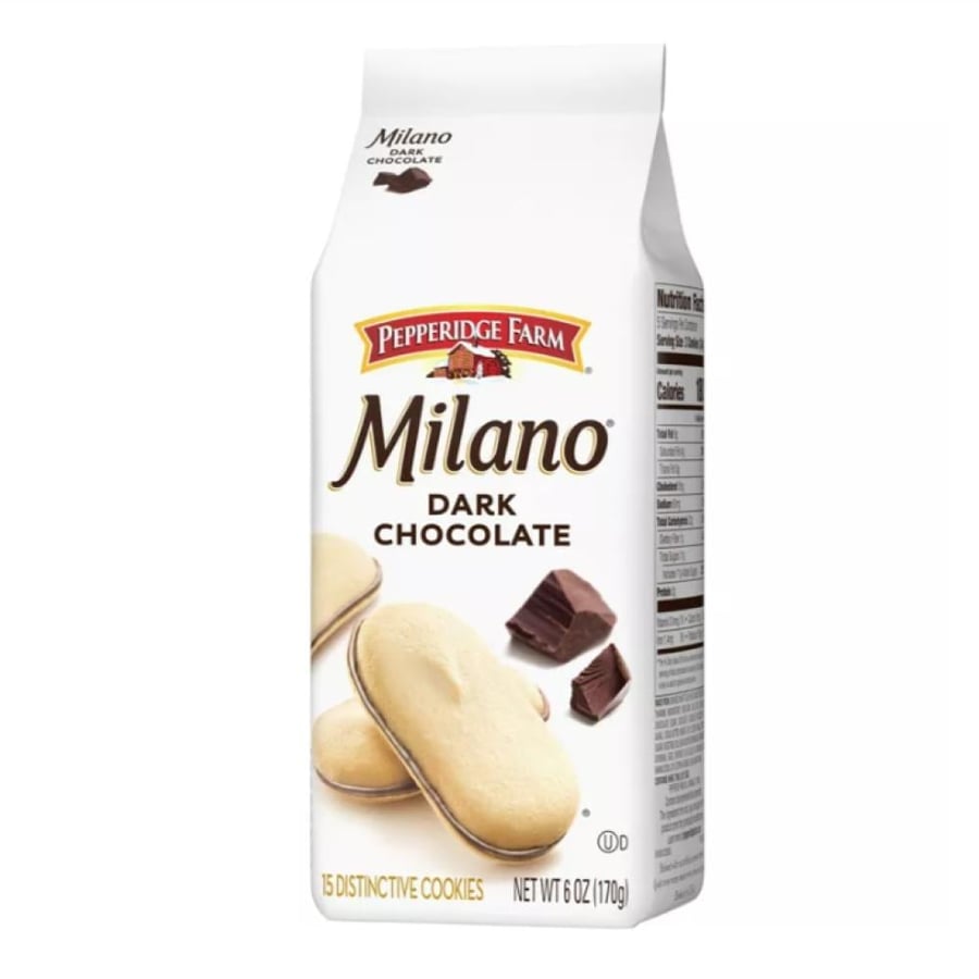 كوكيز ميلانو بالشوكولاتة الداكنة من بيبردج فارم 170 جم – Pepperidge Farm Milano Dark Chocolate Cookies