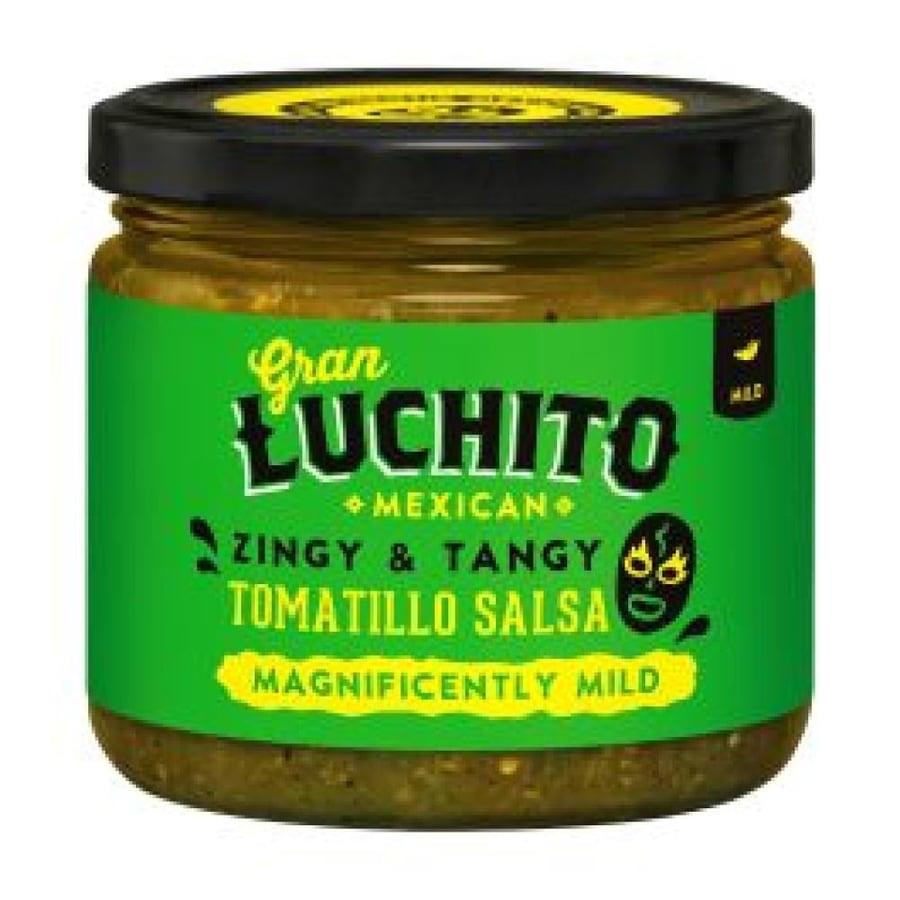صلصة توماتيلو مكسيكية خفيفة من جران لوتشيتو 300 جم – Gran Luchito Tomatillo Salsa