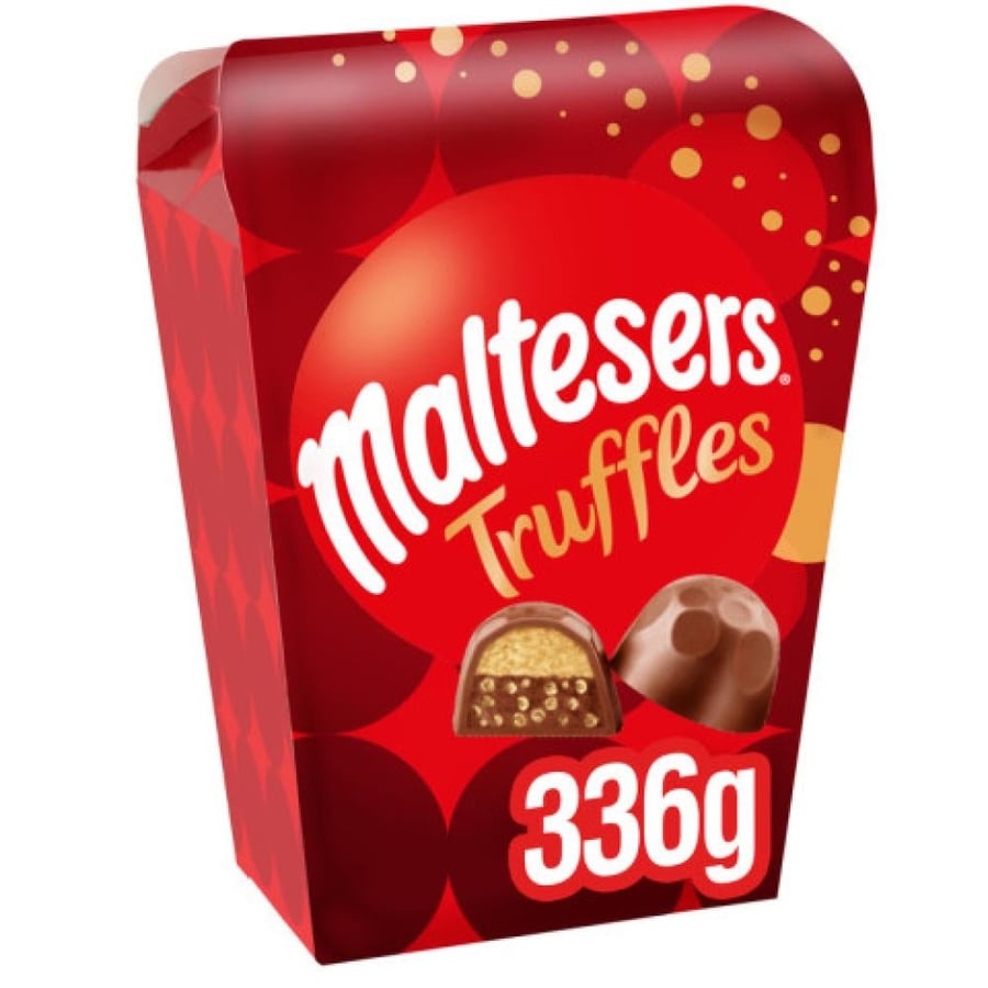 مالتيزرز ترافلز – شوكولاتة محشوة بكريمة وقطع مقرمشة (علبة فاخرة) ( Maltesers Truffles ) 336 جم