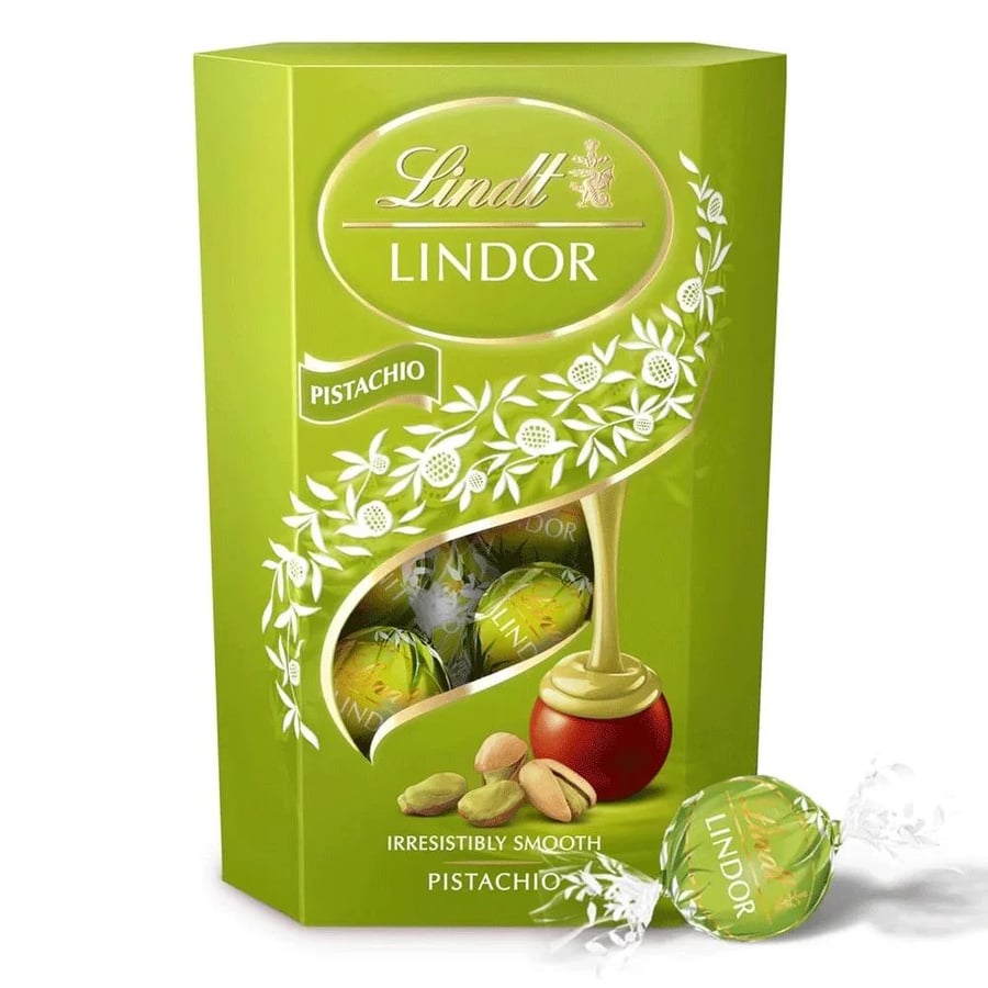 شوكولاتة ليندت ليندور بستاشيو  200 جم (Lindt & Sprüngli)