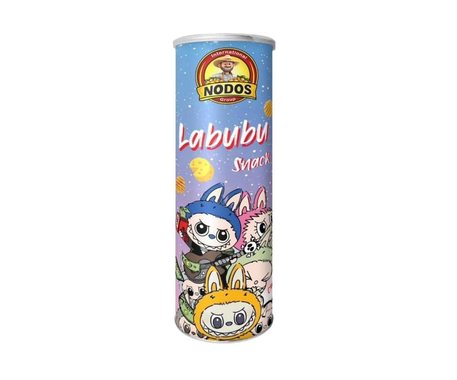 شيبس نودوس لابوبو بطعم الجبن 90 جم – Labubu Cheese Snack
