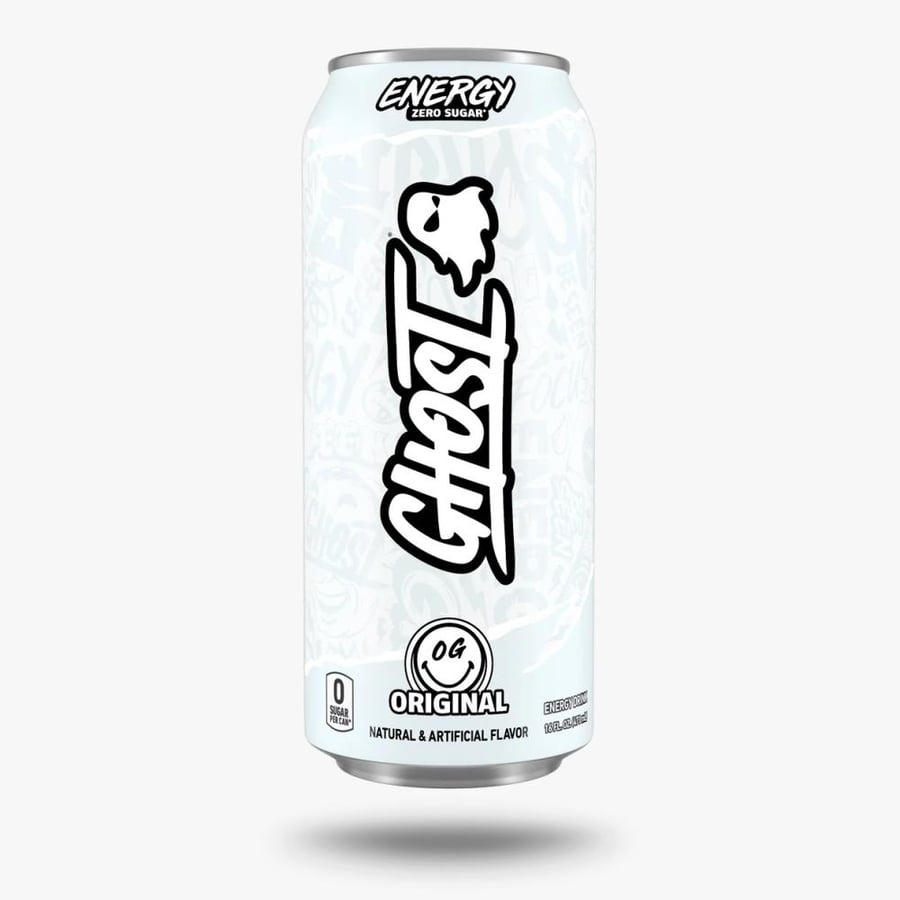 مشروب الطاقة غوست نكهة اورجينال ORIGINAL بدون سكر – 473 مل  Ghost Energy