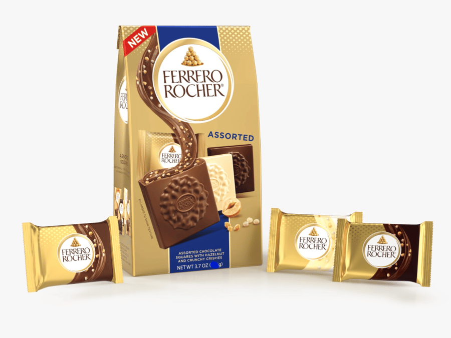 شوكولاتة فيريرو روشيه أوسورتيد - Ferrero Rocher Assorted مربعات متنوع
