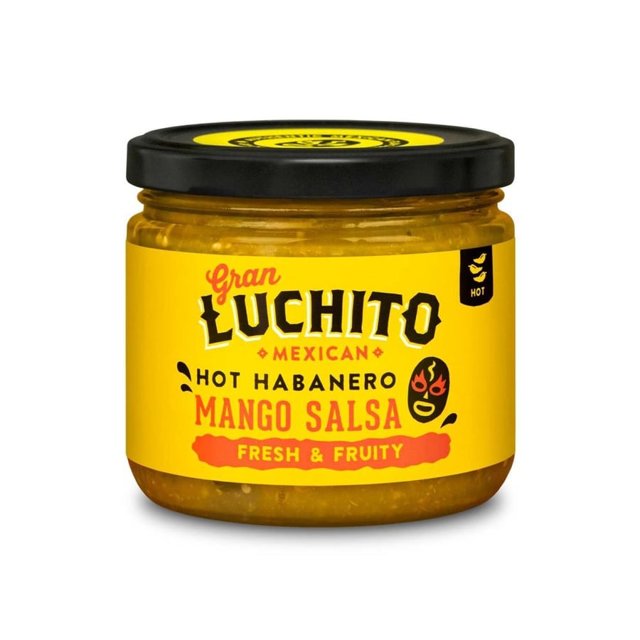 صلصة مانجو هابانيرو حارة مكسيكية من جران لوتشيتو300 جم  – Gran Luchito Mango Habanero Salsa