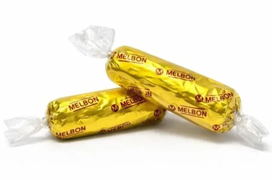 شوكولاتة ميلبون بريميوم برالين الذهبية بالبندق  – Melbon Premium Pralines Chocolate – عبوة 1 كجم  مستورد اليونان