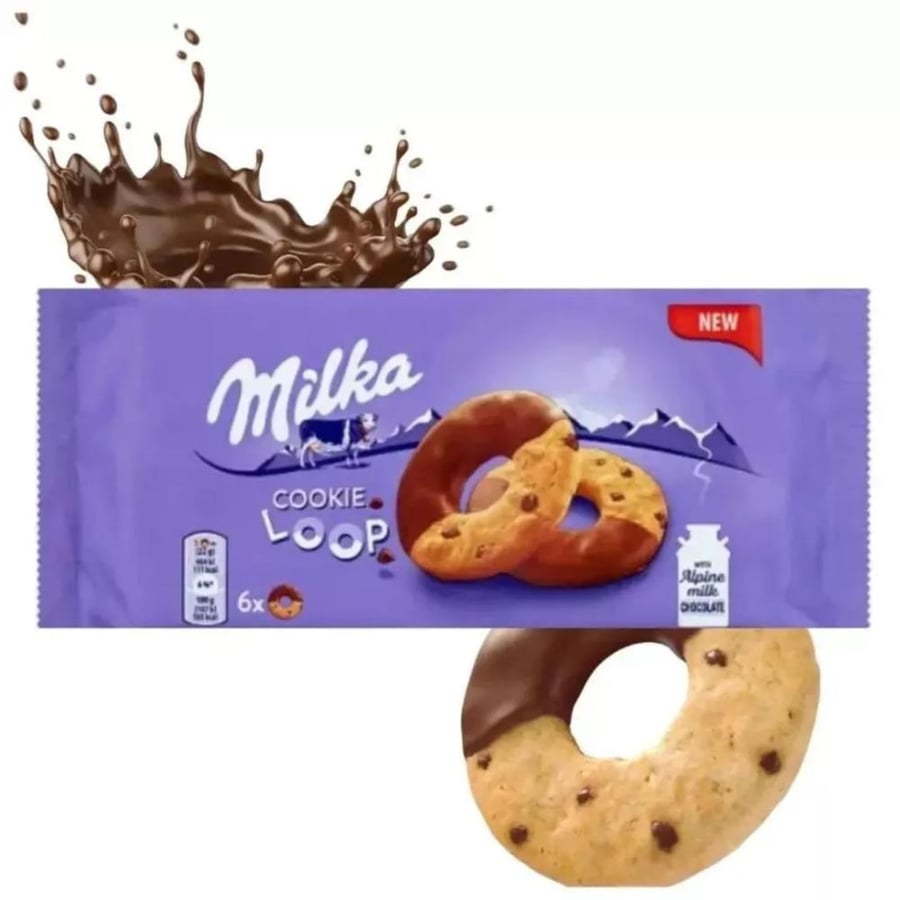 ميلكا كوكيز حلقة الكوكيز  132 جم