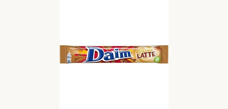 شوكولاتة دايم بطعم لاتيه الكراميل Daim Caramel Latte – 56 جم