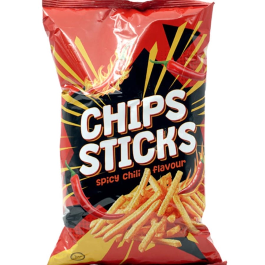 شيبس ستكس حار 90 جم – Chips Sticks Spicy Chili Flavour