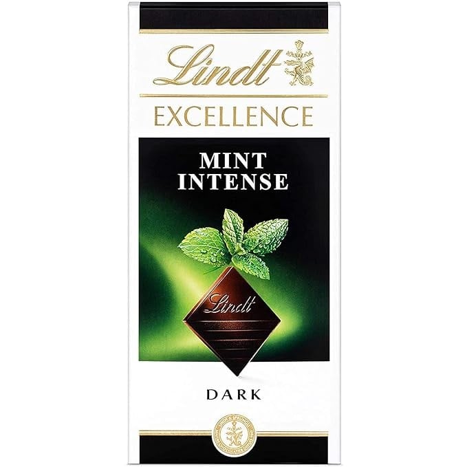 ليندت إكسلنس شوكولاتة داكنة مكثفة بالنعناع 100 جم (Lindt & Sprüngli)
